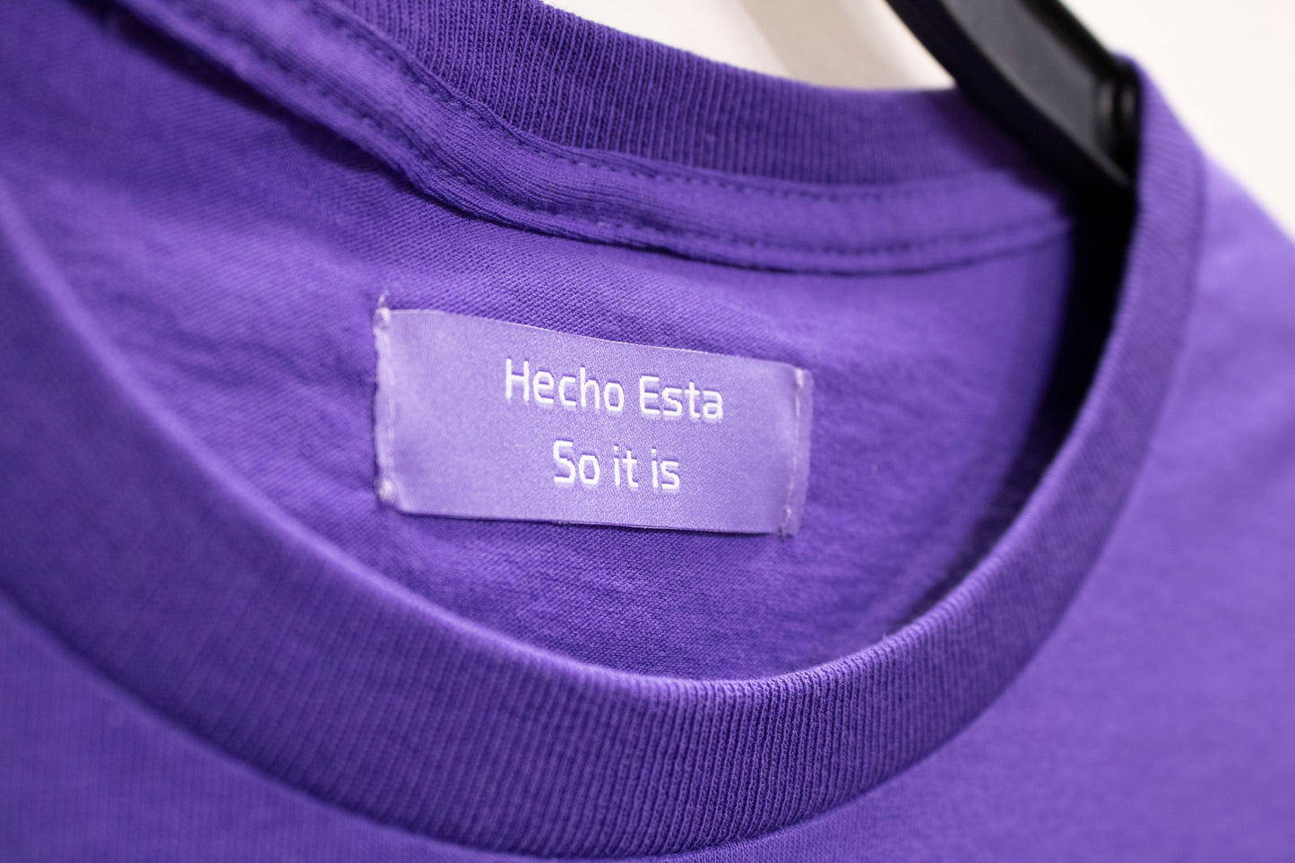 Hecho Shirt Purple